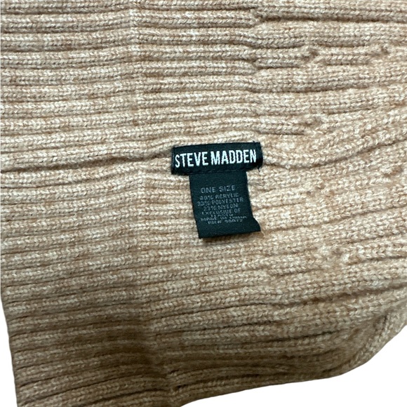 Steve Madden One Size Light Pink Knit Women's Beanie‎ - Picture 5 of 5